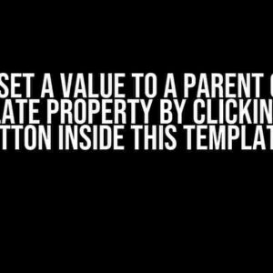 How to Set a Value to a Parent Control Template Property by Clicking on a Button Inside This Template?