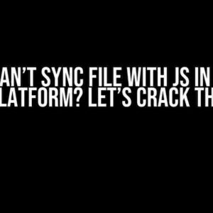 Okio: Can’t Sync File with JS in Kotlin Multiplatform? Let’s Crack the Code!